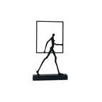 Escultura Decorativa em Ferro Fundido Walker — Michel Oliveira