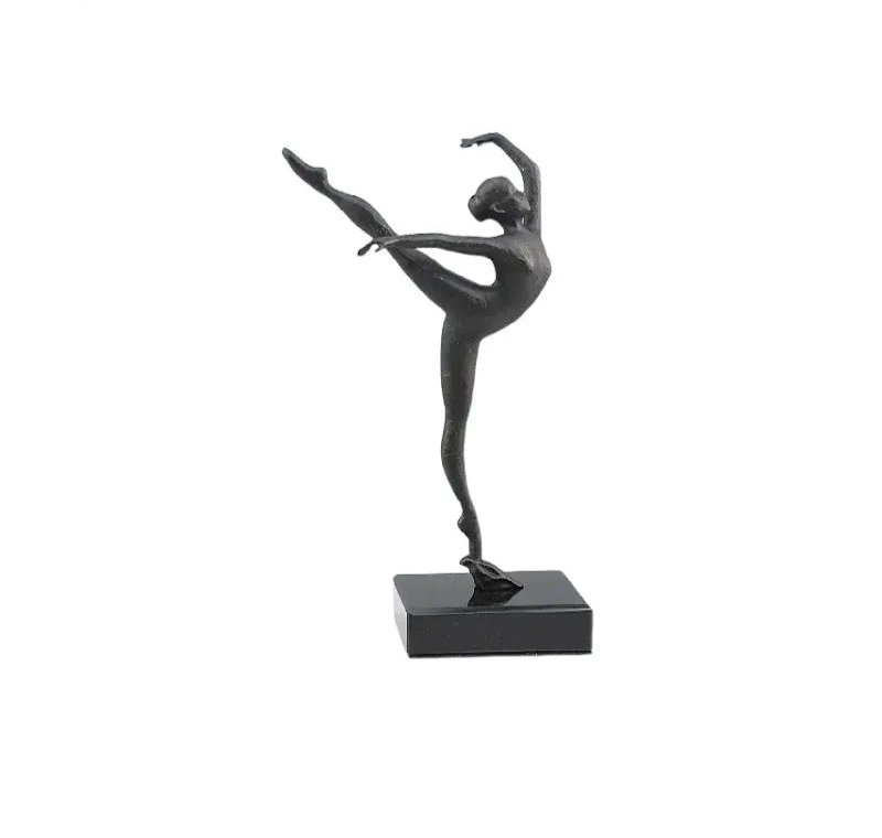 Escultura Decorativa em Ferro Fundido Bailarina de Balé — Michel Oliveira