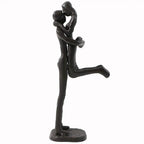 Escultura Decorativa Ferro Fundido Casal Romântico — Michel Oliveira