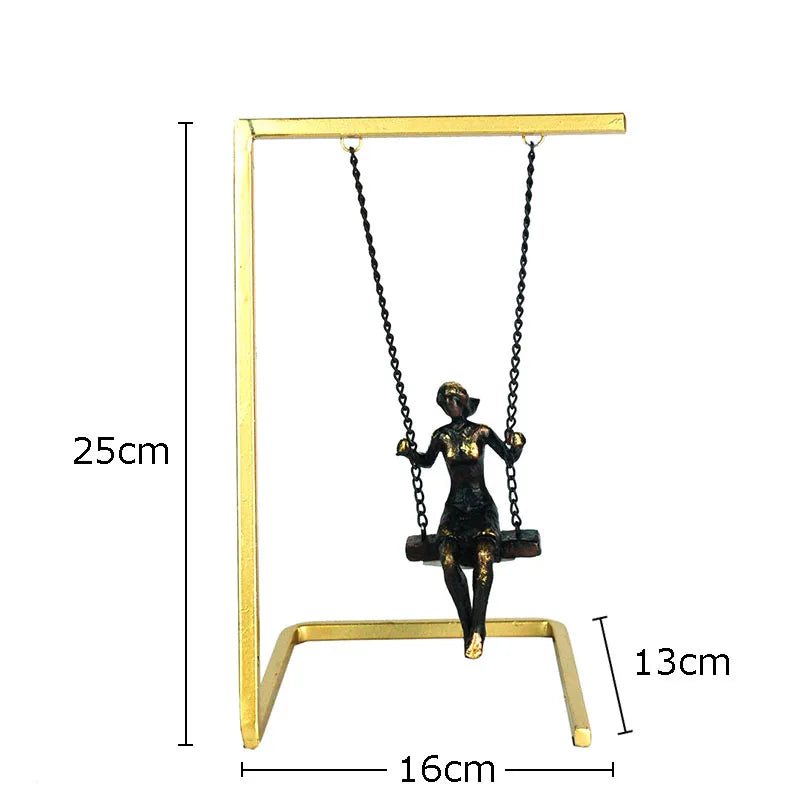 Escultura Decorativa Balanço — Helena Rodrigues