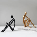 Escultura Decorativa Leitura — Helena Rodrigues