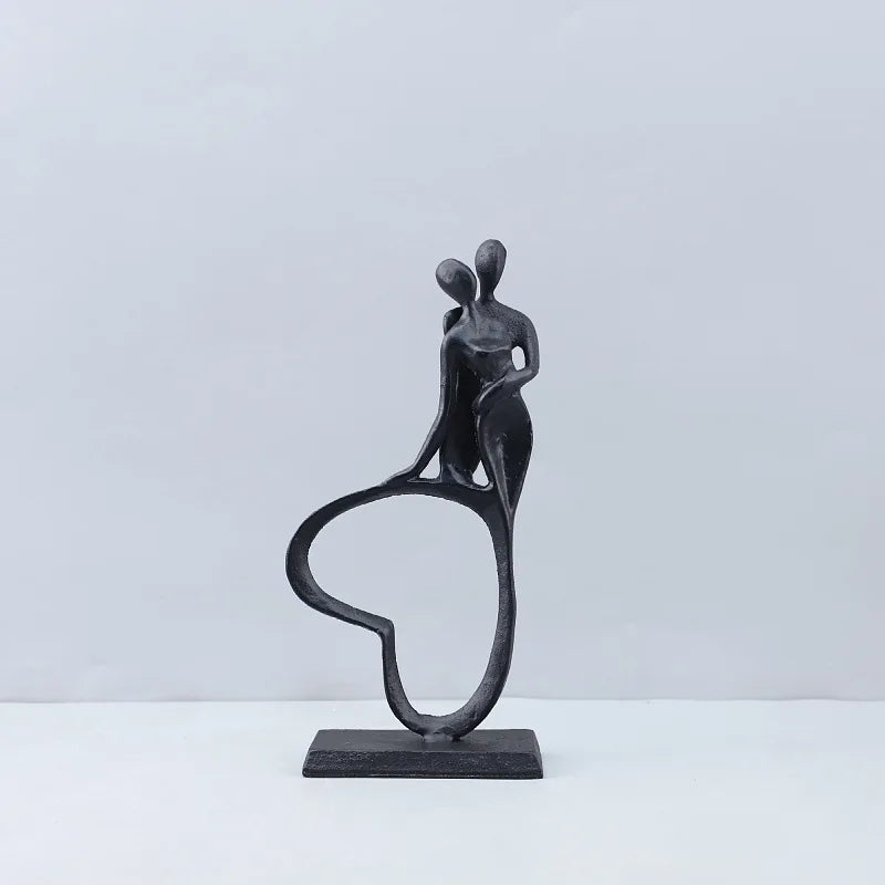 Escultura Decorativa Casal Romântico — Helena Rodrigues