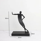 Escultura Decorativa em ferro Fundido Amparo — Jorge Leal
