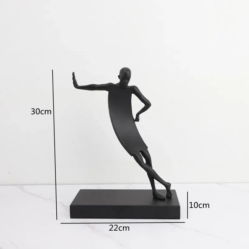 Escultura Decorativa em ferro Fundido Amparo — Jorge Leal