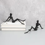 Escultura Decorativa em Ferro Fundido Jual Pajangan — Jorge Leal