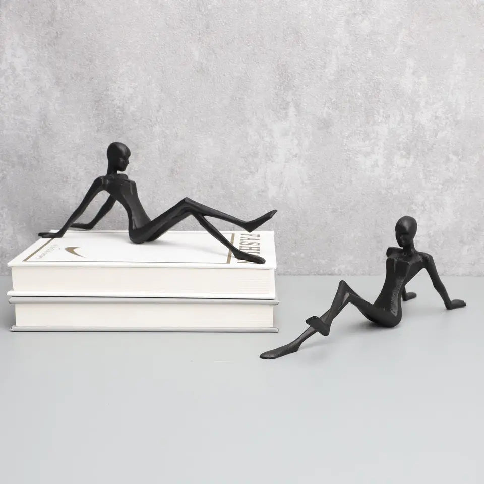 Escultura Decorativa em Ferro Fundido Jual Pajangan — Jorge Leal