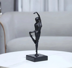 Escultura Decorativa em Ferro Fundido Bailarina de Balé — Michel Oliveira