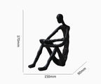 Escultura Decorativa Leitura — Helena Rodrigues