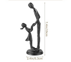 Escultura Decorativa em Ferro Fundido Pai e Filhos —  Michel Oliveira