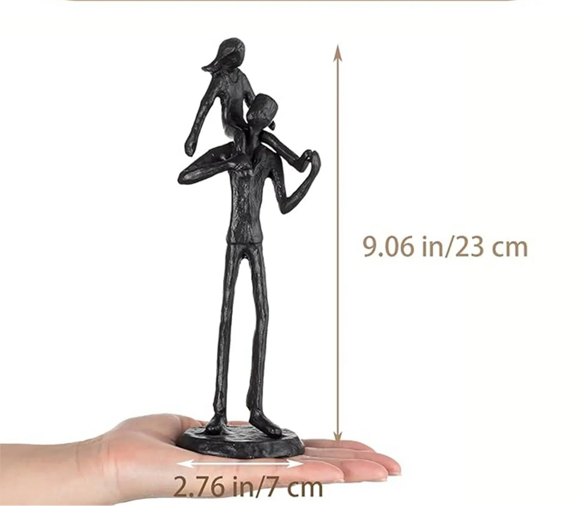 Escultura Decorativa em Ferro Fundido Pai e Filhos —  Michel Oliveira