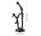Escultura Decorativa em Ferro Fundido Pai e Filhos —  Michel Oliveira