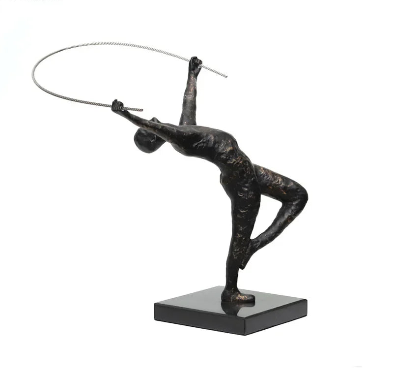 Escultura Decorativa Dançarina de fita — Patricia Peeters