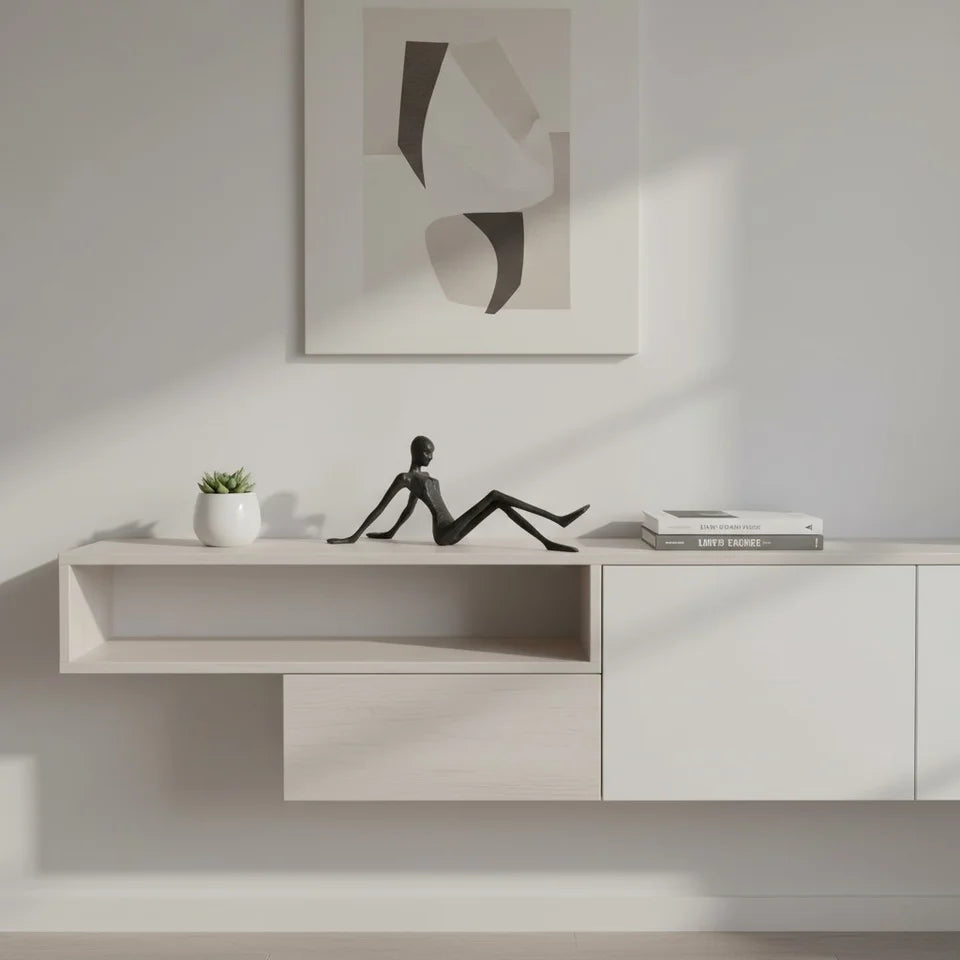 Escultura Decorativa em Ferro Fundido Jual Pajangan — Jorge Leal