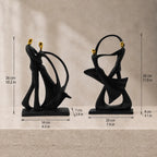 Escultura Decorativa Passo Perfeito — Helena Rodrigues