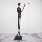 Escultura Decorativa em Ferro Fundido Bela Dama — Jorge Leal