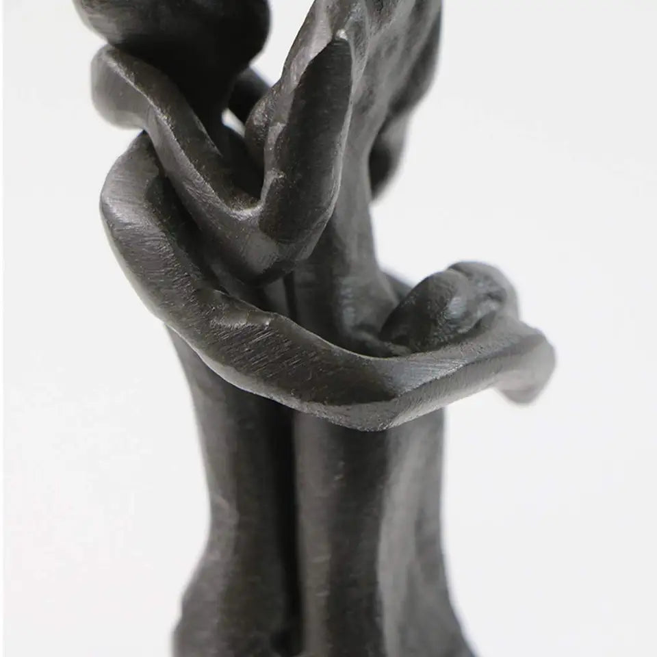 Escultura Decorativa Ferro Fundido Casal Romântico — Michel Oliveira