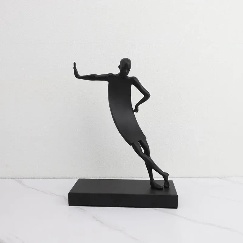Escultura Decorativa em ferro Fundido Amparo — Jorge Leal
