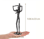 Escultura Decorativa em Ferro Fundido Pai e Filhos —  Michel Oliveira