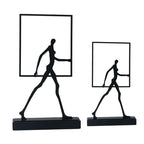 Escultura Decorativa em Ferro Fundido Walker — Michel Oliveira
