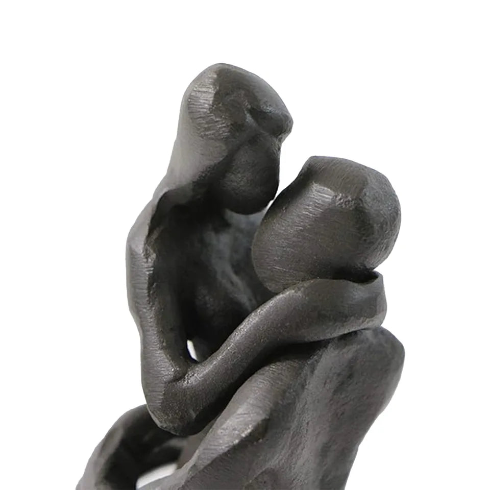 Escultura Decorativa Ferro Fundido Casal Romântico — Michel Oliveira