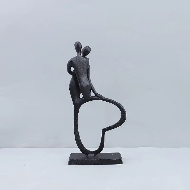 Escultura Decorativa Casal Romântico — Helena Rodrigues