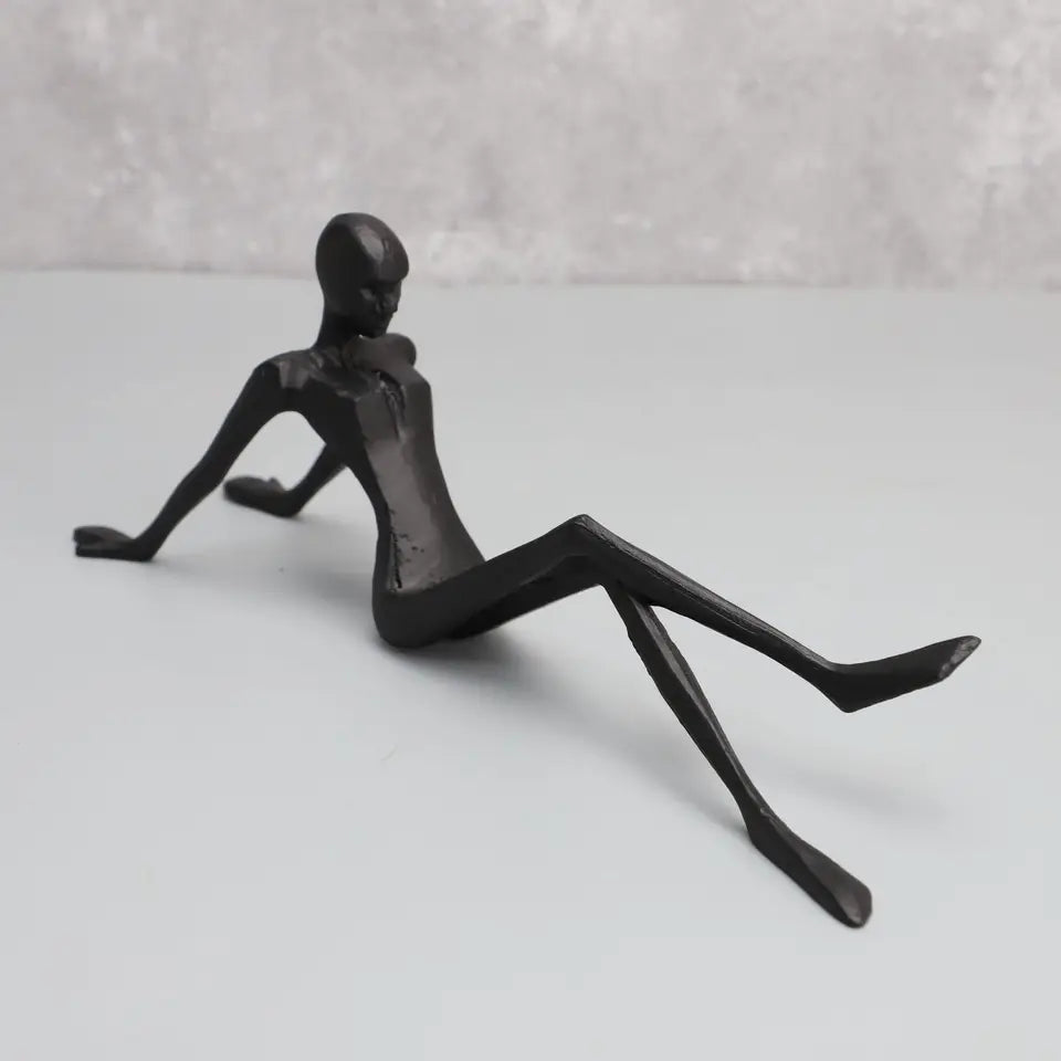 Escultura Decorativa em Ferro Fundido Jual Pajangan — Jorge Leal