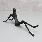 Escultura Decorativa em Ferro Fundido Jual Pajangan — Jorge Leal