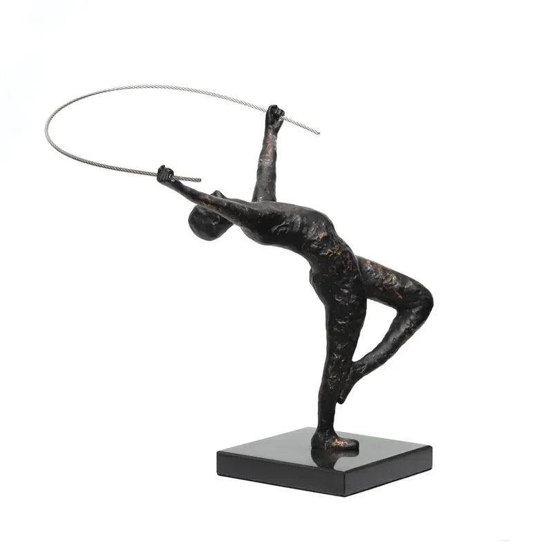 Escultura Decorativa Dançarina de fita — Patricia Peeters
