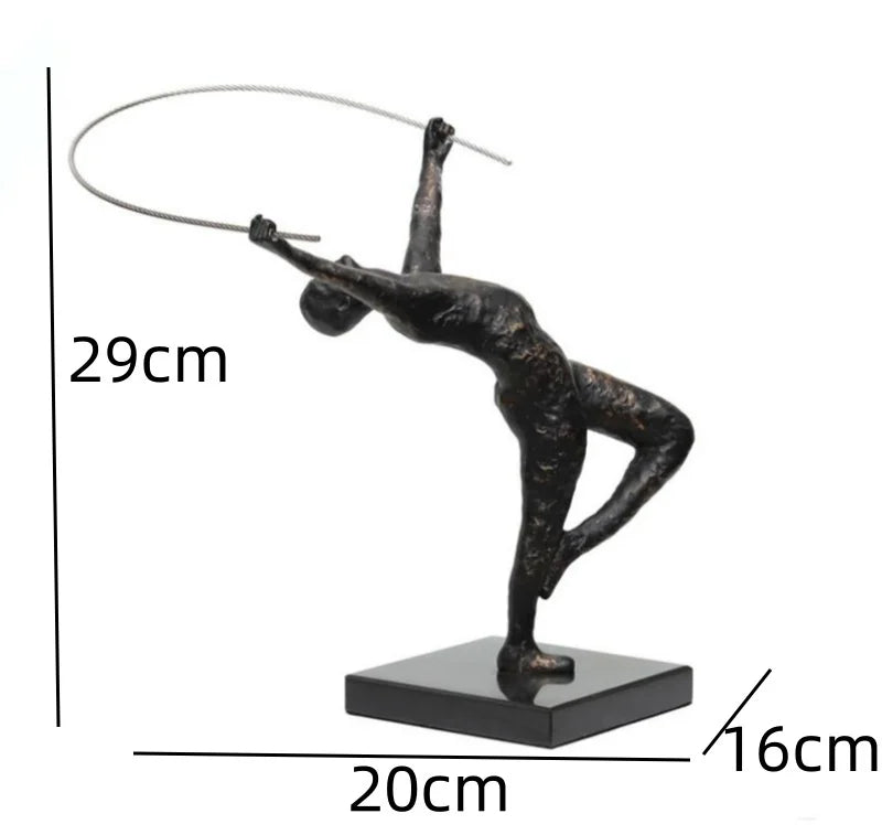 Escultura Decorativa Dançarina de fita — Patricia Peeters