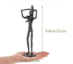 Escultura Decorativa em Ferro Fundido Pai e Filhos —  Michel Oliveira