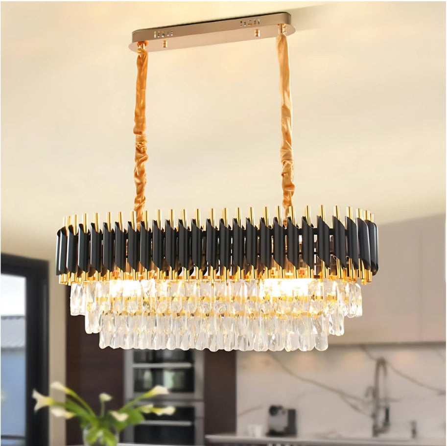 Lustre Pendente Cristal Vana Lunária