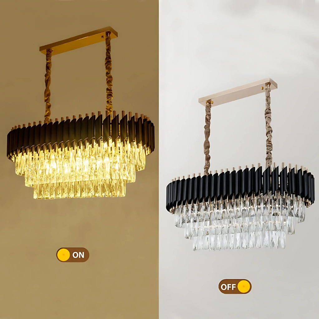 Lustre Pendente Cristal Vana Lunária