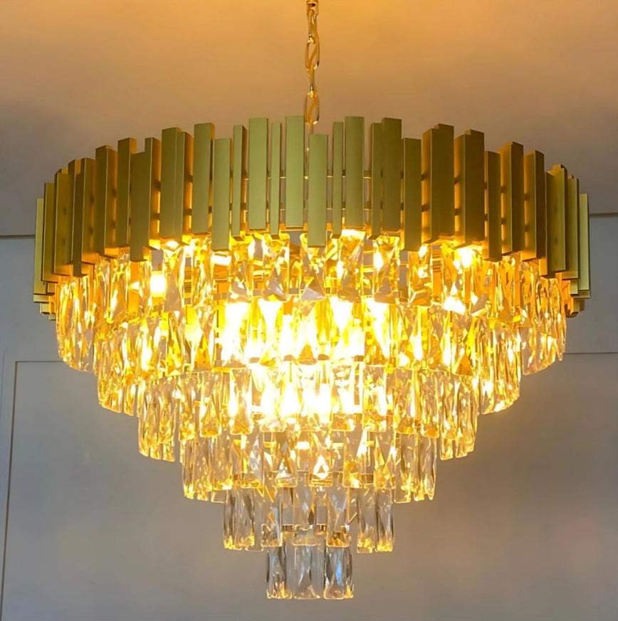 Lustre Pendente Cristal Vana Lunária