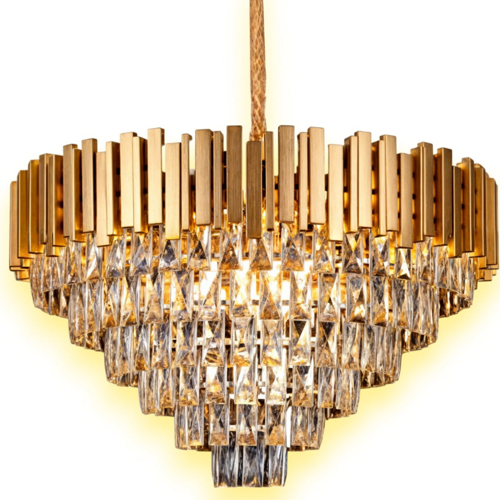 Lustre Pendente Cristal Vana Lunária