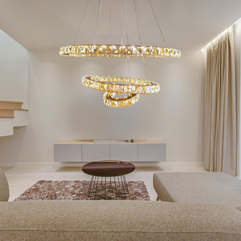 Lustre Pendente Cristal Castellani Lunária