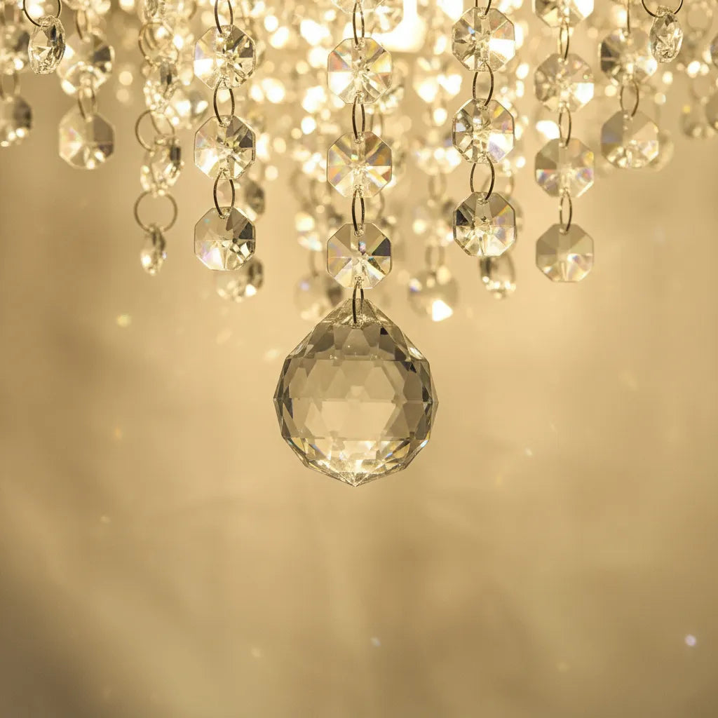 Lustre Pendente Cristal Castellani Lunária