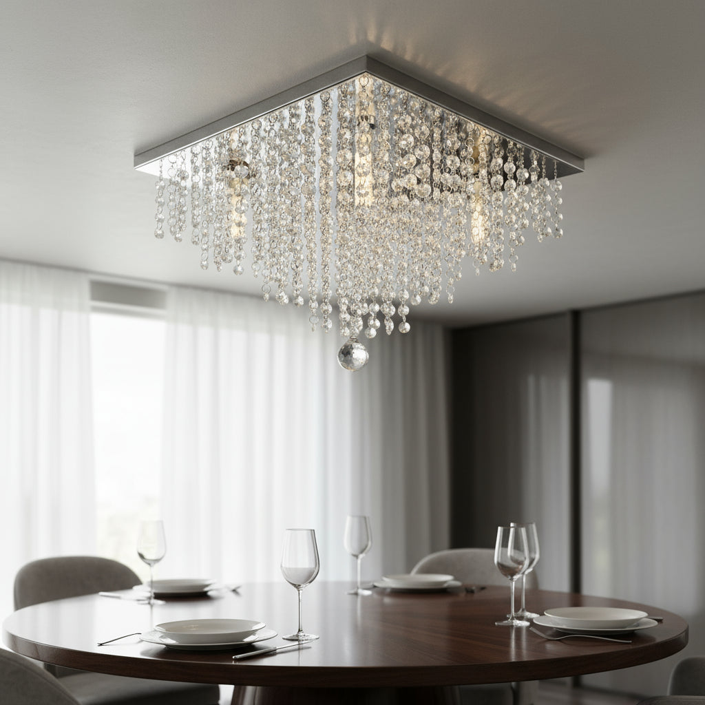 Lustre Pendente Cristal Castellani Lunária
