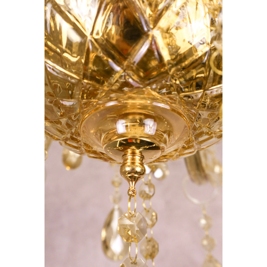 Lustre Pendente Cristal Castellani Lunária