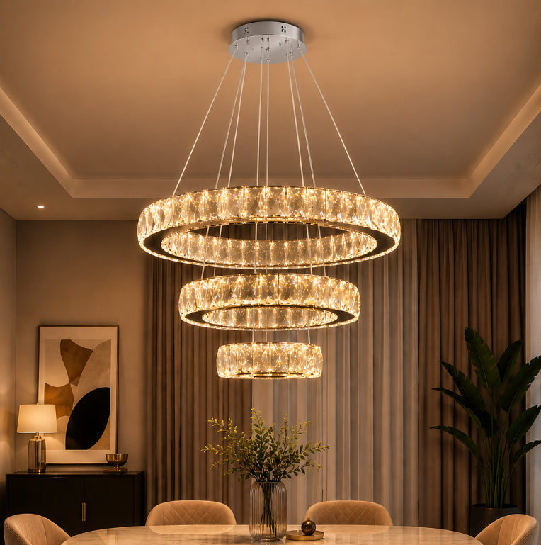 Lustre Pendente Cristal Castellani Lunária