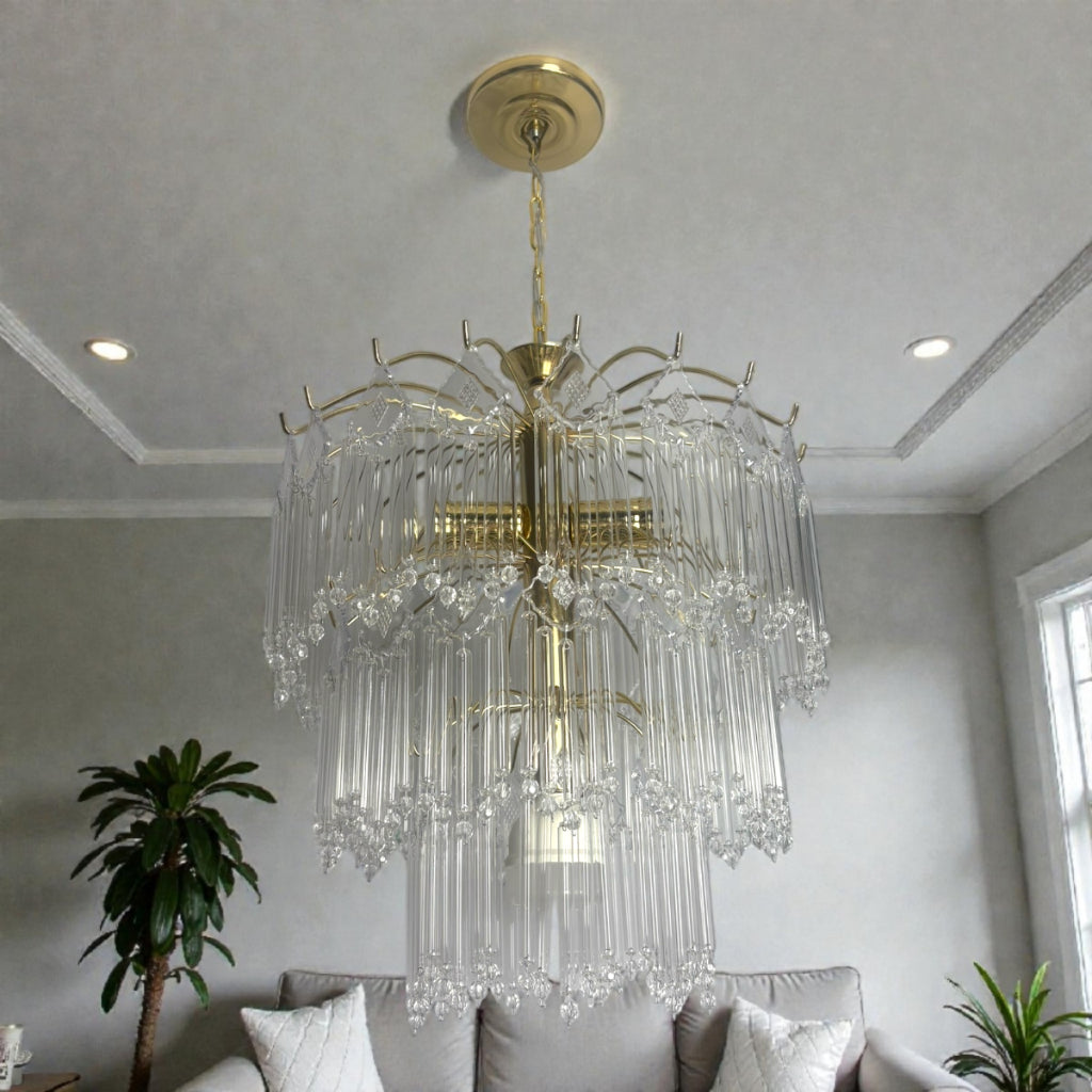 Lustre Pendente Cristal Castellani
