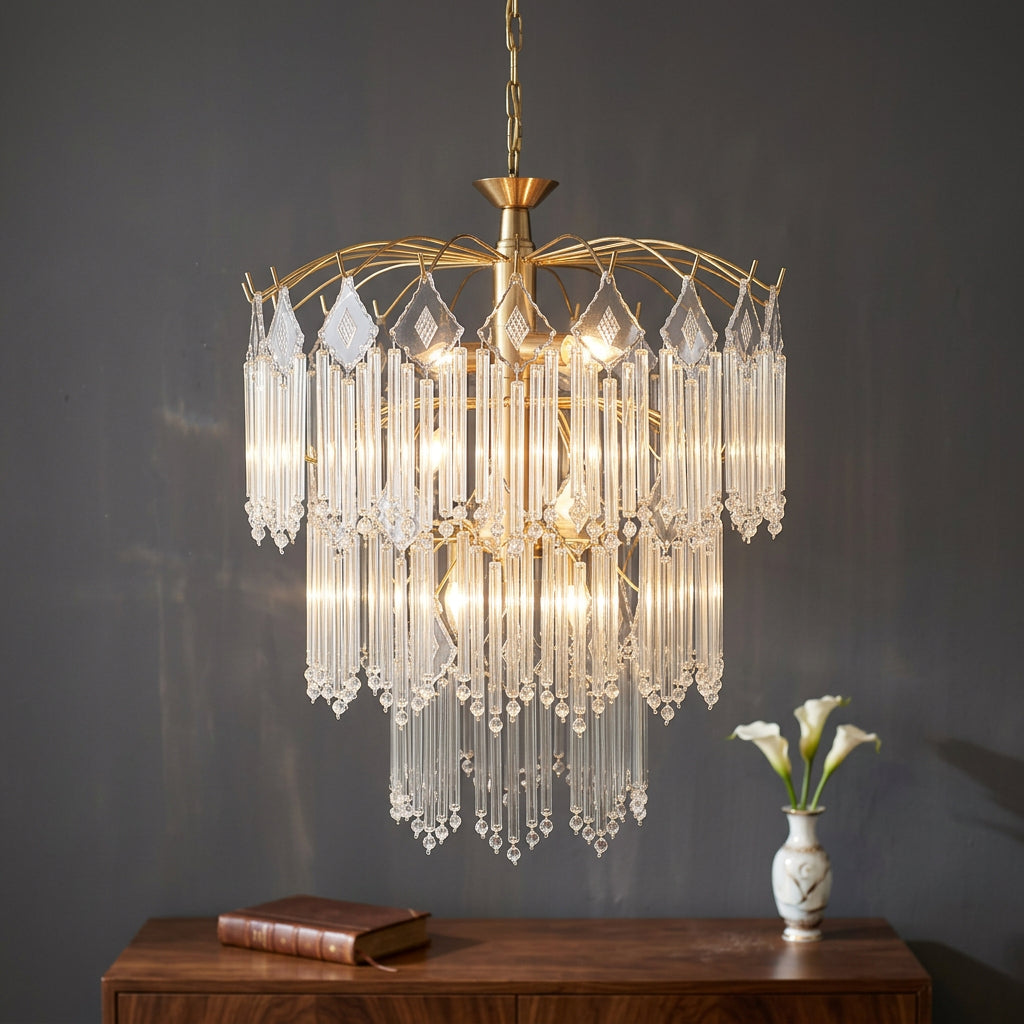 Lustre Pendente Cristal Castellani