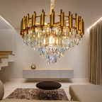 Lustre Pendente Cristal Vana Lunária