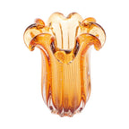 Vaso Murano Italy Âmbar