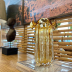 Vaso Murano Italy Âmbar