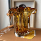 Vaso Murano Italy Ambar