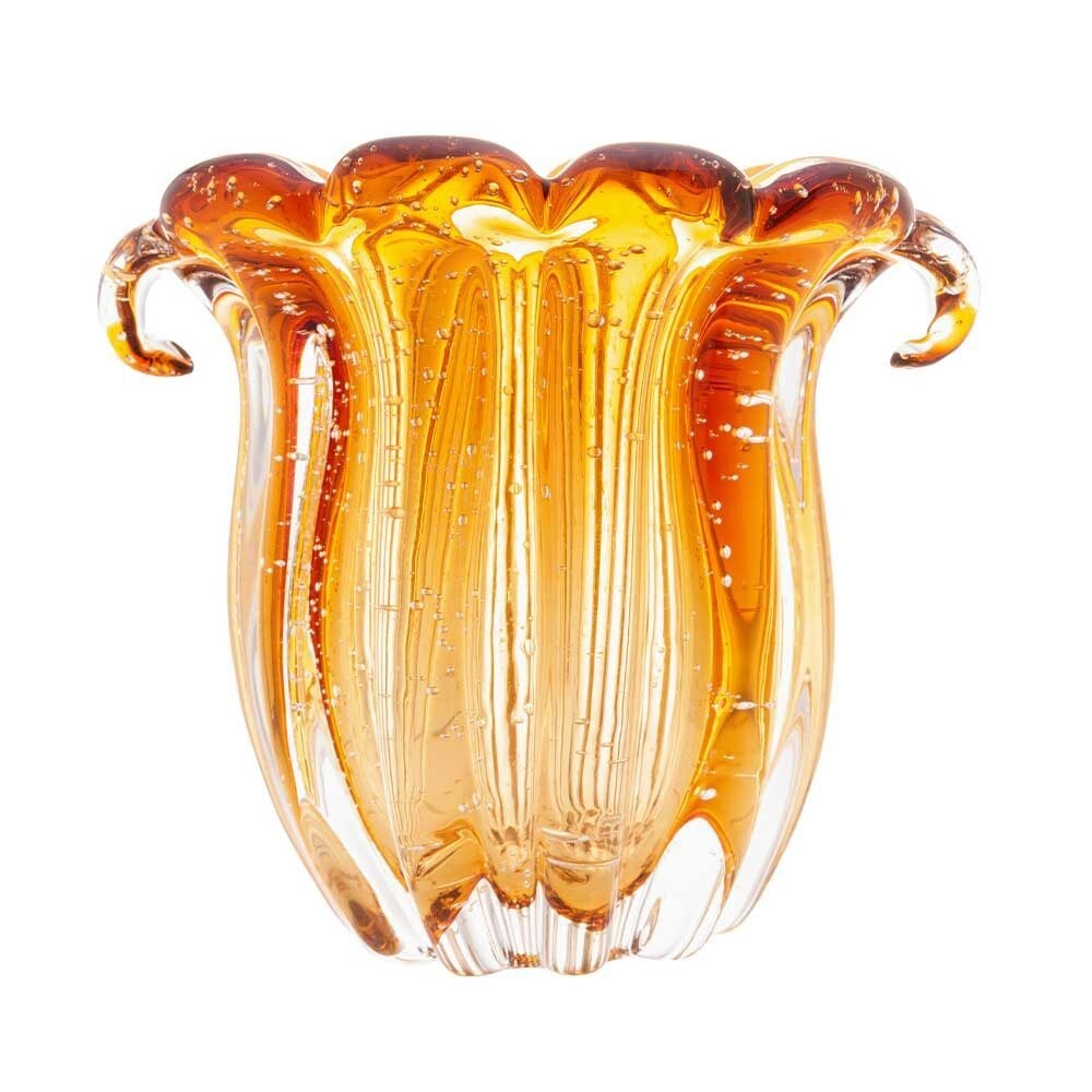 Vaso Murano Italy Ambar