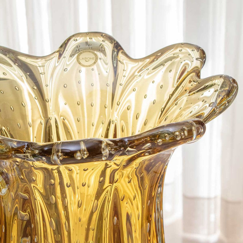 Vaso Cristal Murano Everest Lapozzo