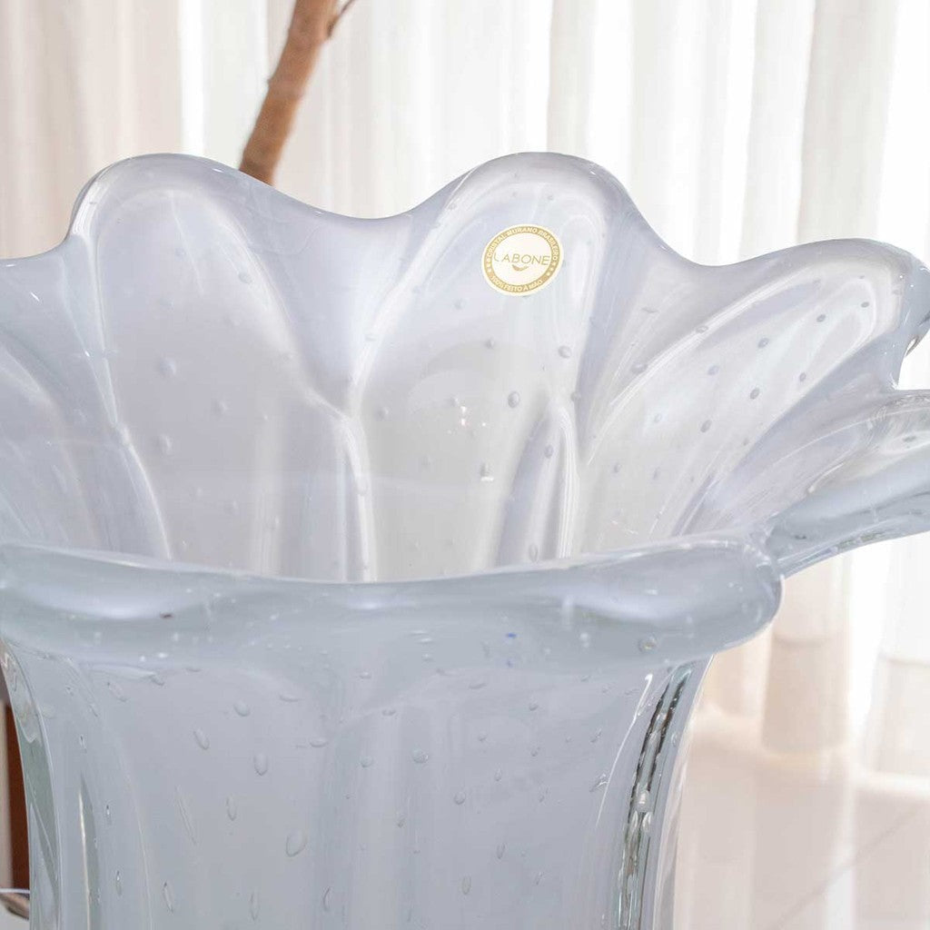 Vaso Cristal Murano Everest Lapozzo