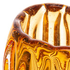 Vaso Murano Âmbar Lapozzo