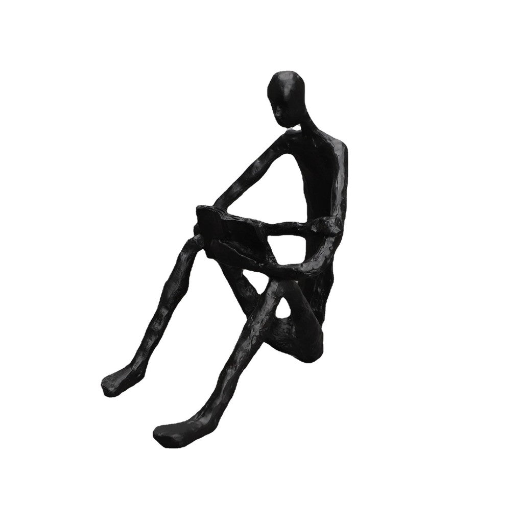 Escultura Decorativa Leitura — Helena Rodrigues
